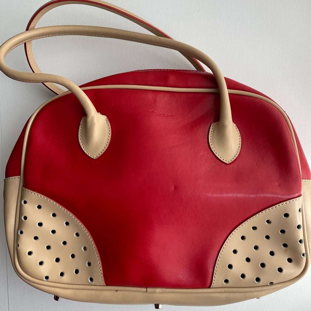 Tosca Blu Italian leather handbag. Lightly used.